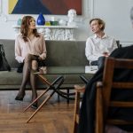 a couple in mediation