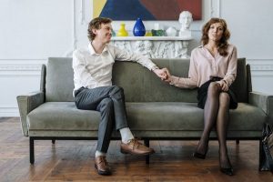 Divorcing couple that can communicate effectively.